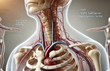УЗДГ брахиоцефальных сосудов (артерий)