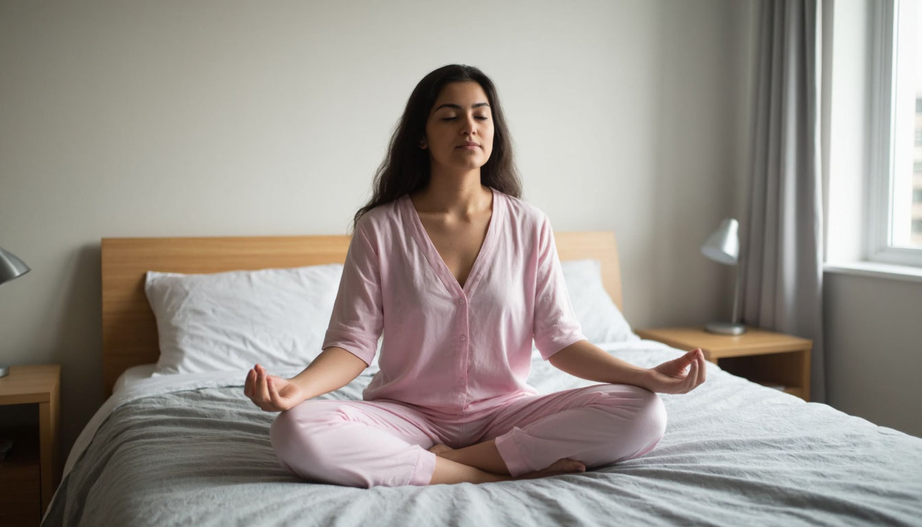 Медитация после пробуждения.