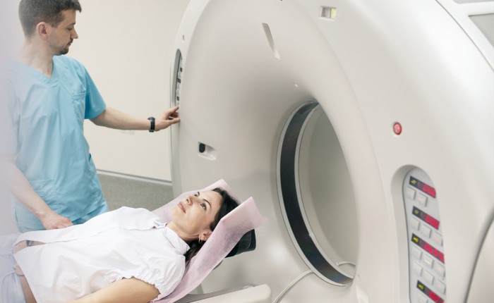 МРТ головного мозга - положение в томографе